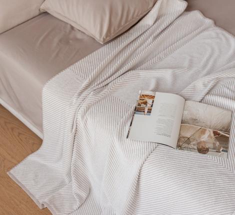 Простыня для укрывания махровая Luxberry "FITNESS" 150х190, натуральный