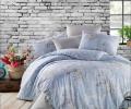 Постельное бельё EFOR RANFORCE "ICONA MAVI", Евро (ПВХ)
