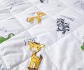 Постельное белье с одеялом детское "Sofi de Marko" Зверушки (желтый) Сатин, 1,5 спальный