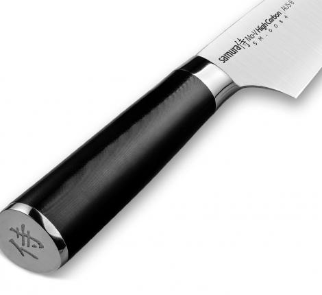 Нож кухонный &quot;Samura Mo-V&quot; современный Шеф 150 мм, G-10 (с тату)