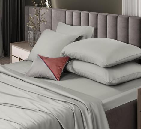 Постельное бельё Sharmes "Bamboo" Семейный, галька