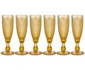Набор бокалов для шампанского 6 штук &quot;ГРАНАТ&quot; 781-216 СЕРИЯ &quot;MUZA COLOR&quot; 150 мл
