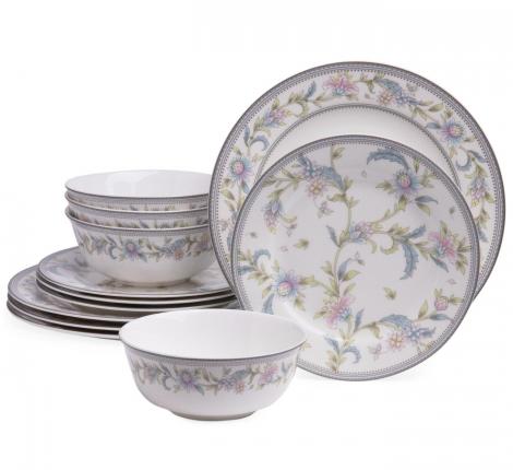 Набор посуды обеденный "GARDEN" на 4 персоны, 12 предметов