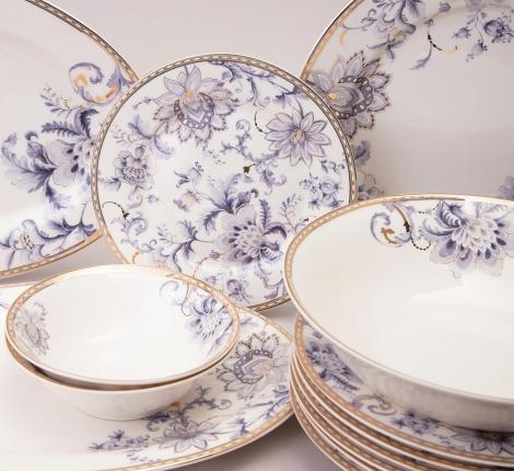 Обеденный набор посуды "Lefard" 87-343 на 6 персон, 23 предмета