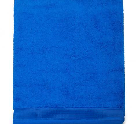 Полотенце махровое "Blanc des Vosges" UNI BLEU ROYAL (синий), 100х150