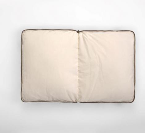 Дорожная подушка-трансформер "TRAVEL PILLOW GRASS MILK CHOCOLATE", 33х45