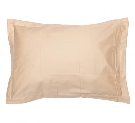 Наволочка "Blanc des Vosges" BREHAT CEREALE сатин жаккард, 50х70