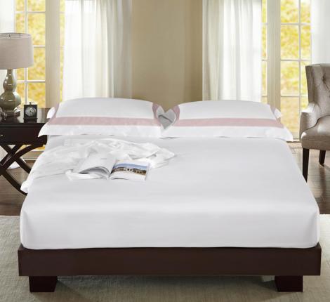 Простыня на резинке Sharmes 90х200, белый