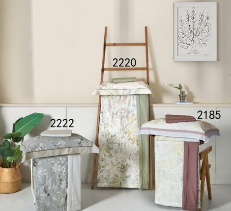 Постельное белье с одеялом "Asabella" 2185-OSPS Фланель, 1,5 спальный