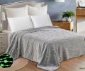 Плед светящийся "Cleo" Bamboo Neon 150/006-PBN Велсофт, 150х200