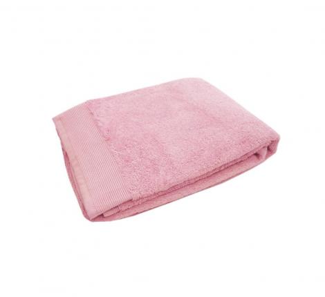 Полотенце махровое "Blanc des Vosges" UNI BOIS DE ROSE (розовый), 100х150