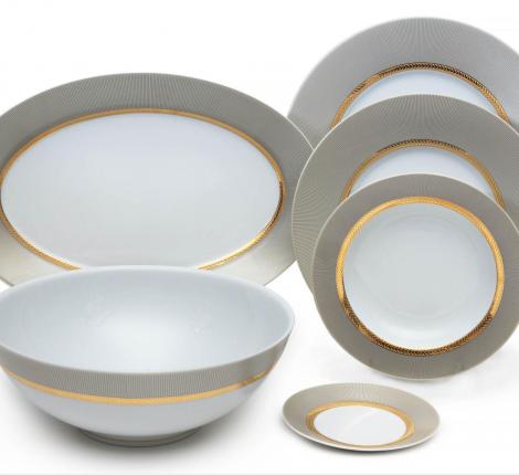 Столовый сервиз "PHARAON" на 6 персон, 32 предмета  (лиможский фарфор)