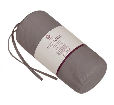 Простыня на резинке Luxberry "SOFT SILK SATEEN" 180x200x30 см, умбра