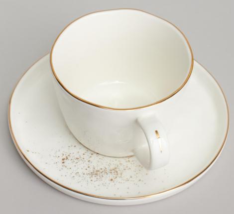 Чайный набор "GOLD" на 2 персоны, 4 предметов (200 мл)