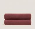 Плед Frati "SOFT VISCOSE" BORDEAUX (бордовый), 130x160