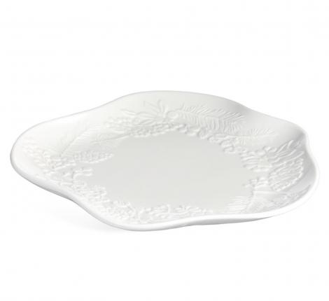 Набор фигурных закусочных тарелок 2 штуки "CELEBRATION", диаметр 20,5 см