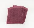 Набор махровых салфеток "Sofi de Marko" Джоди 30х30(4шт), пурпурный