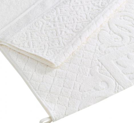 Полотенце махровое "METEOR" жаккард с петелькой 70х140 (1/1) NEPAL, кремовый