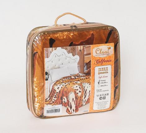 Плед "Cleo" КАЛИФОРНИЯ 180/142-pf Велсофт, 180х200