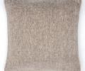 Подушка декоративная "SPLENDID" 45х45, бежево-серый (кант в елочку)