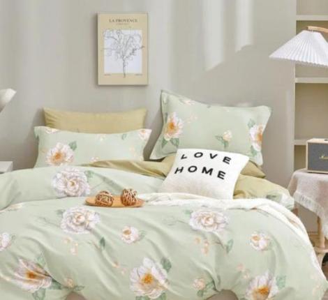 Постельное бельё Primavelle "UNIDA" Сатин, 2 спальный (52х74-2 шт.) простыня на резинке