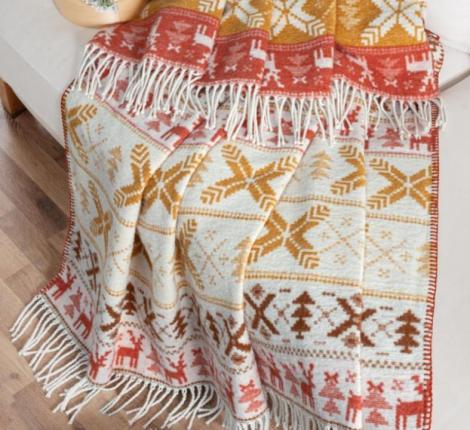 Плед хлопковый EFOR "YAPPI", 200х220