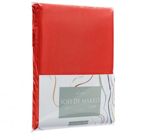 Простыня "Sofi de Marko" Premium Mako (коралловый красный), 240х260