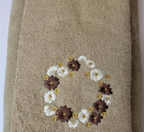 Набор махровых полотенец &quot;KARTREKS&quot; 2шт (50х90, 70х140) ROMANTIK 57.014