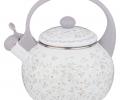Чайник эмалированный со свистком "ВИВЬЕН", 2,2 л