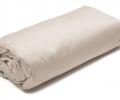 Простынь на резинке "Blanc des Vosges" сатин-делюкс, 180х200х30 chanvre (бежевый)