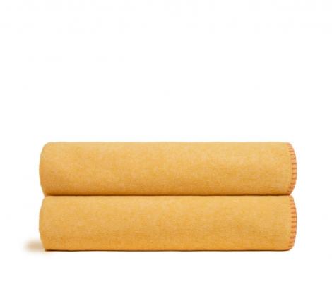 Плед Frati "SOFT BAMBOO" SENAPE Punto (желтый), 160х200