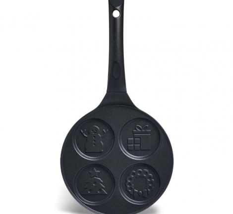 Сковорода для оладий "AGNESS" 932-033, диаметр 21.5 см