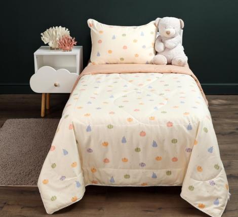 Постельное белье детское с одеялом "Sofi de Marko" Тыковки Сатин, 1,5 спальный