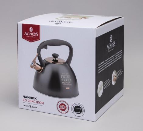 Чайник со свистком "ТЮДОР" 914-156, 3,0 л