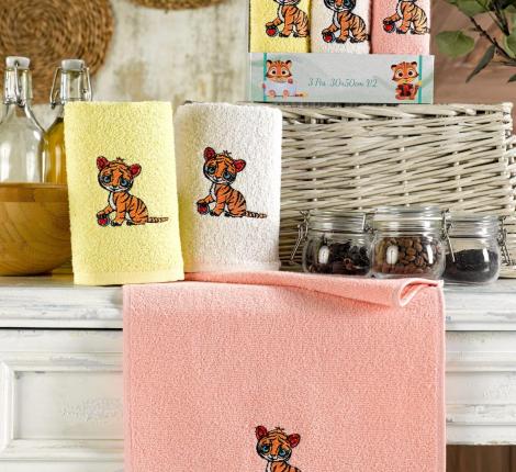 Салфетки махровые "METEOR" 30*50 (3 шт.) BIONCE, V2