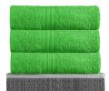 Полотенце махровое BAYRAMALY 40х70, Ярко-зеленый