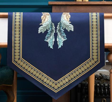 Дорожка "ЛИСТЬЯ МОРРИСА" GREEN STRIPE  45х300 см