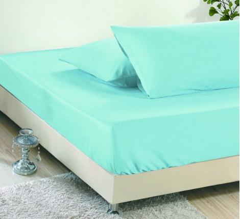 Простынь сатин на резинке (PRC-R-61), 90x200