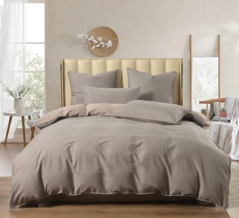 Постельное белье "Sofi de Marko" Бонни (серый) Сатин, Евро