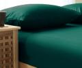 Простыня сатин SOHO collection (изумрудный), 240х260