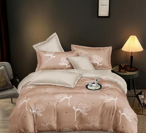 Постельное белье "Tango" Dream Fly DF03-516 Микросатин, Евро