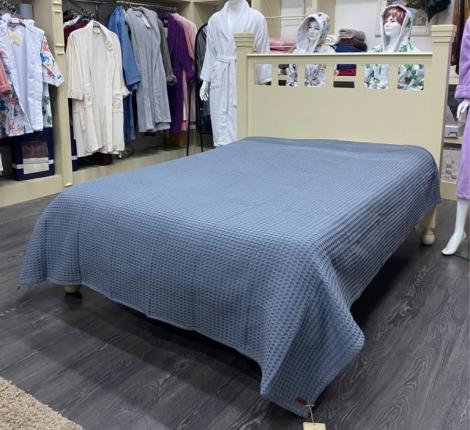 Покрывало вафельное "QUALITY" 200х240, антрацитовый