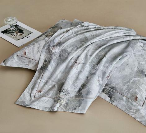 Постельное белье с одеялом "Asabella" 2306-OMP Фланель, Евро