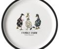 Тарелка закусочная "FAMILY FARM" 263-1436, диаметр 22 см