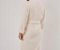Халат мужской трига шалька "AMBIELLA A-1160" кремовый, L/XL