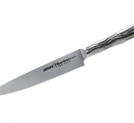Нож кухонный &quot;Samura Bamboo&quot; для нарезки 200 мм, AUS-8