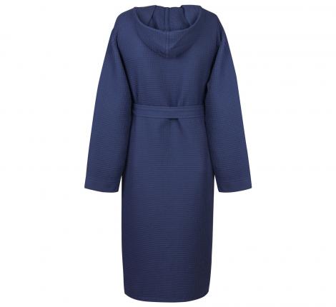 Мужской халат вафельный с капюшоном "Sofi de Marko" Гамлет (синий), S