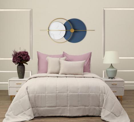 Покрывало "Sofi de Marko" Доминико (серо-лиловый) Канвас, 240х260