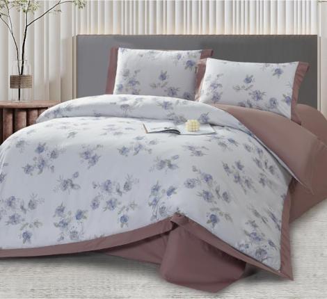 Постельное бельё Madame Plumes "IRIS REVERIE" DG-11 Сатин, Евро