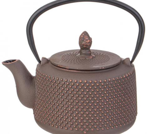 Заварочный чайник чугунный "Lefard" 734-093 с эмалированным покрытием внутри, 850 мл